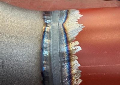 exemple de soudure pour le fonctionnement du chauffage à distance